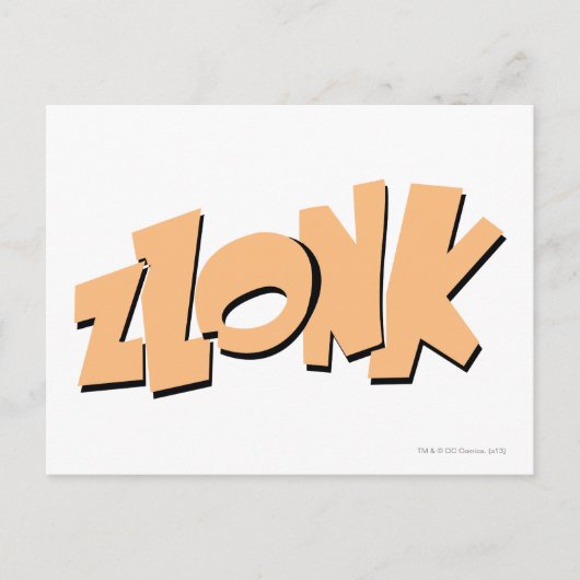 ZLONK! POSTKARTE (Vorderseite)