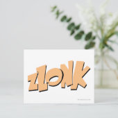 ZLONK! POSTKARTE (Stehend Vorderseite)