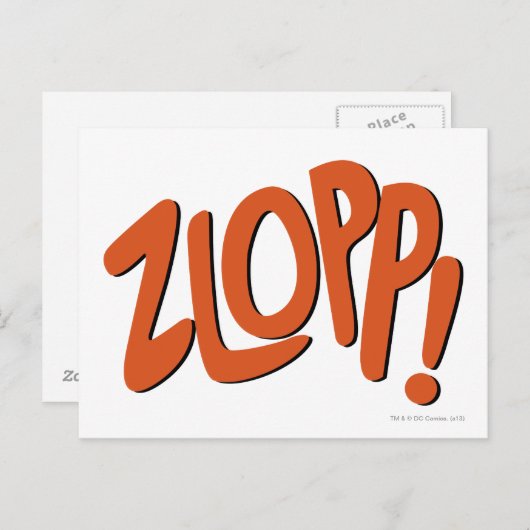 ZLOPP! POSTKARTE (Vorne/Hinten)