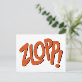 ZLOPP! POSTKARTE (Stehend Vorderseite)
