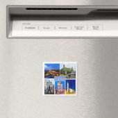 zLT005 VILNIUS Europe, Kühlschrank Magnet (In Situ (Geschirrspüler))