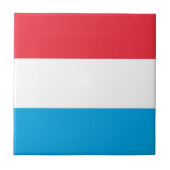zLU001 Luxemburg FLAG, Fliese (Vorderseite)