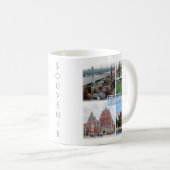 zLV003 RIGA, Latvijas, Republika Lettland, Kaffeetasse (VorderseiteRechts)