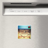 ZLY007 KHOMS - Libyen, Afrika, Kühlschrank Magnet (In Situ (Geschirrspüler))