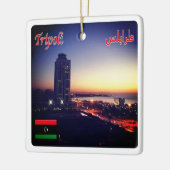 zLY014 TRIPOLI, Libyen, Keramikornament (Links)