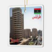 zLY015 TRIPOLI, Libyen, Keramikornament (Links)