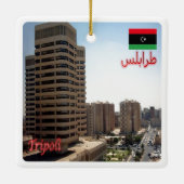 zLY015 TRIPOLI, Libyen, Keramikornament (Rückseite)