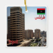 zLY015 TRIPOLI, Libyen, Keramikornament (Vorderseite)