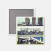 zLY022 TRIPOLI, Mosaik, Libyen, Afrika, Kühlschran Magnet (Vorderseite/Rückseite)