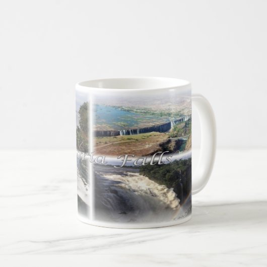 ZM Sambia - Simbabwe - Victoria Falls - Kaffeetasse (VorderseiteRechts)