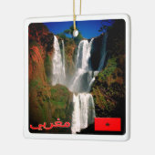 zMA006 MOROCCO, d'Ouzoud Falls, Afrika, Keramikornament (Links)