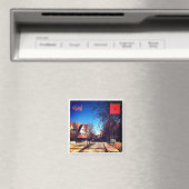 zMA010 IFRANE, Marokko, Afrika, Kühlschrank Magnet (In Situ (Geschirrspüler))