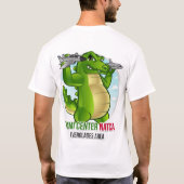 ZMA Sumpfgebiet-Bereich - Alligatorrückseite T-Shirt (Rückseite)