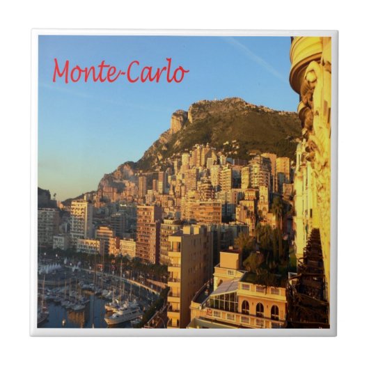 zMC016 MONTE CARLO, Monaco, Fliese (Vorderseite)