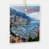 zMC018 MONTE CARLO Panorama, Monaco, Keramikornament (Rechts)
