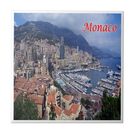 zMC029 MONACO, Europa, Fliese (Vorderseite)