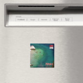 zMC030 MONACO Meere, Europa, Kühlschrank Magnet (In Situ (Geschirrspüler))
