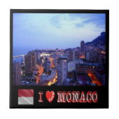 zMC031 MONACO "I Liebe", Fliese (Vorderseite)