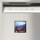 zMC031 MONACO "I Liebe", Kühlschrank Magnet (In Situ (Geschirrspüler))