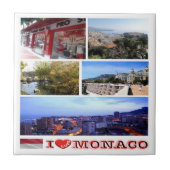 zMC036 MONACO Collage "I Liebe", Fliese (Vorderseite)
