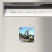 zMC048 GARDEN in casino, Monaco, Kühlschrank Magnet (In Situ (Geschirrspüler))