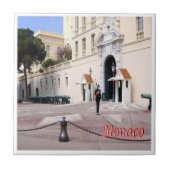 zMC050 GUARD IN THE PALACE, Monaco, Fliese (Vorderseite)