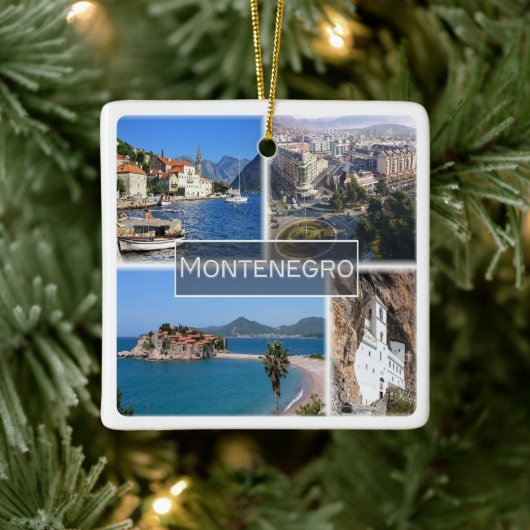 zME003 MONTENEGRO, Europa, Keramikornament (Baum)