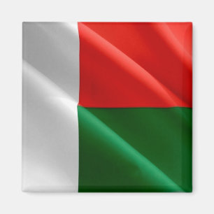 zMG002 MADAGASCAR, Waving Flag, Afrika, Kühlschran Magnet