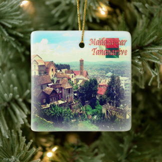 zMG011 TANANARIVE, City High, Madagaskar, Keramikornament