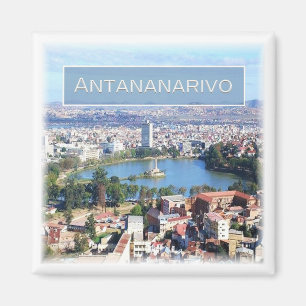 zMG015 ANTANANARIVO, Madagaskar, Afrika, Kühlschra Magnet