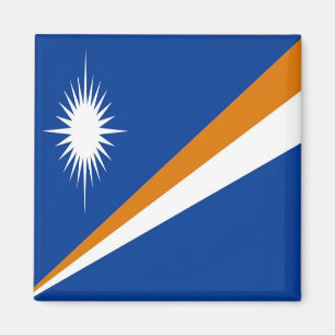zMH001 FLAG MARSHALL INSELN, Ozeanien, Kühlschrank Magnet