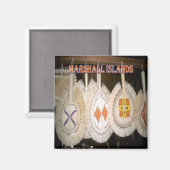 zMH003 MAJURO, MARSHALL, Kühlschrank Magnet (Vorderseite/Rückseite)