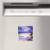 zMH004 MAJURO, Laura Beach, MARSHALL, Kühlschrank Magnet (In Situ (Geschirrspüler))