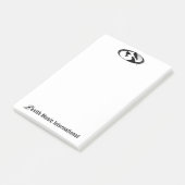 ZMI 4x6 Post It Notes Post-it Klebezettel (angewinkelt)