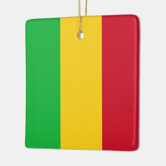 zML001 MALI, Flag, Afrika, Keramikornament (Links)