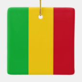 zML001 MALI, Flag, Afrika, Keramikornament (Rückseite)