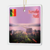 zML003 MALI, Bamako Bridge, Afrika, Keramikornament (Links)