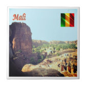 zML005 MALI, Begnimatou, Afrika, Fliese (Vorderseite)