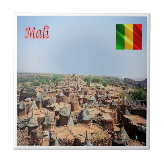 zML006 MALI, Endelou, Afrika, Fliese (Vorderseite)