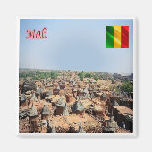 zML006 MALI, Endelou, Afrika, Kühlschrank Magnet (Vorne)