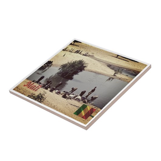 zML010 MALI, Panorama, Afrika, Fliese (Seite)