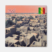 zML011 MALI, Timbuctu, Afrika, Kühlschrank Magnet (Vorne)