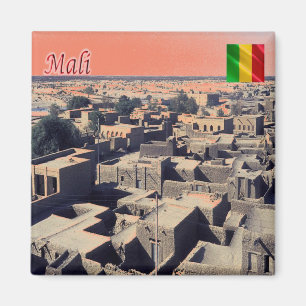 zML011 MALI, Timbuctu, Afrika, Kühlschrank Magnet