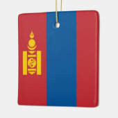 zMN001 Mongolische FLAG Mongolei, Keramikornament (Links)