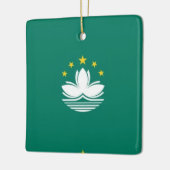 zMO001 Macaense FLAG Macau oder Macao, Keramikornament (Links)