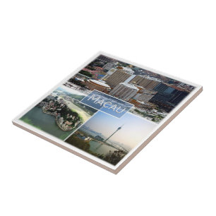 zMO004 MACAU oder MACAO, Asien, Fliese