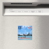 zMP005 SAIPAN, NORDMARIANA INSELN, Kühlschrank Magnet (In Situ (Geschirrspüler))