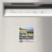 zMQ003 martinique, Mosaik, Amerika, Kühlschrank Magnet (In Situ (Geschirrspüler))