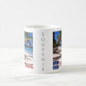 zMQ005 MARTINIQUE, LES SALINES Beach, Kaffeetasse (Mittel)