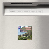 zMS005 MONTSERRAT, Little Bay, Amerika, Kühlschran Magnet (In Situ (Geschirrspüler))